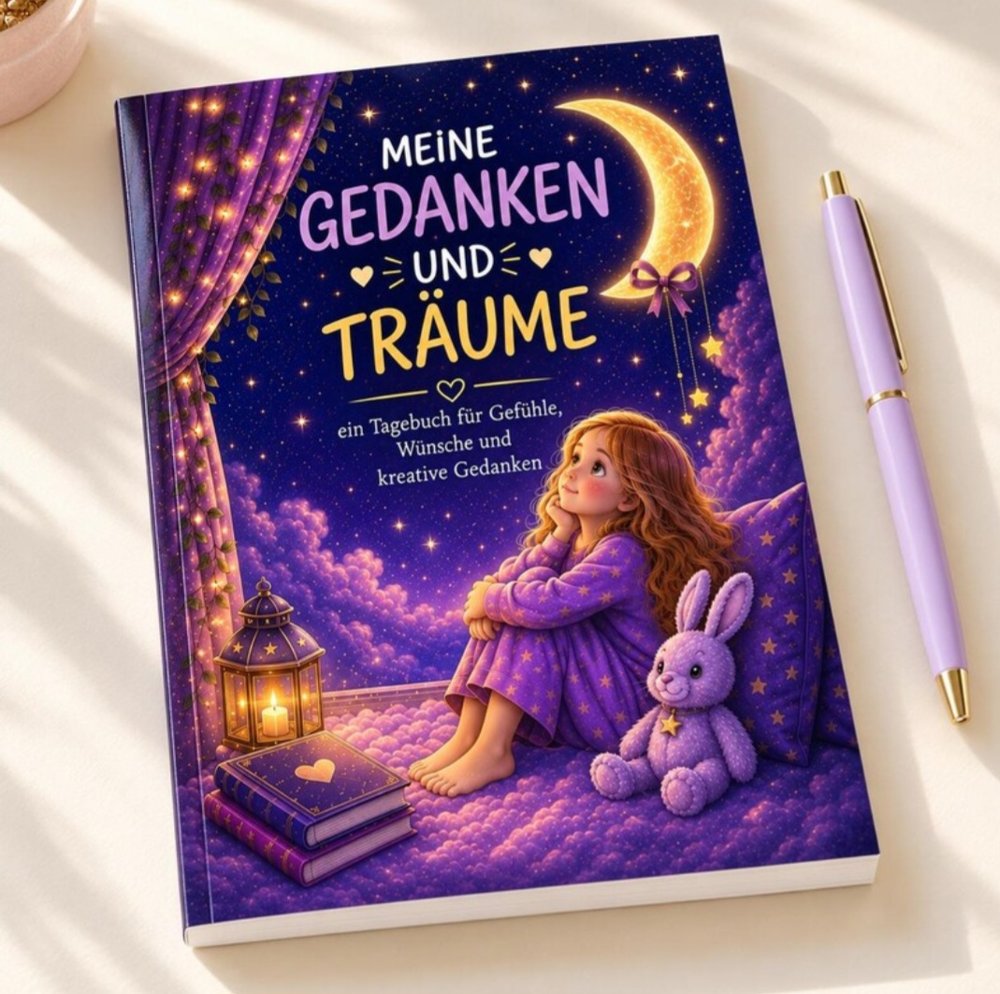 Tagebuch Meine Gedanken und Träume – Das Mondmädchen