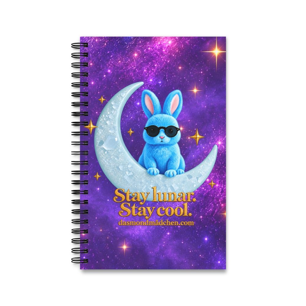 Notizbuch Stay lunar. Stay cool.