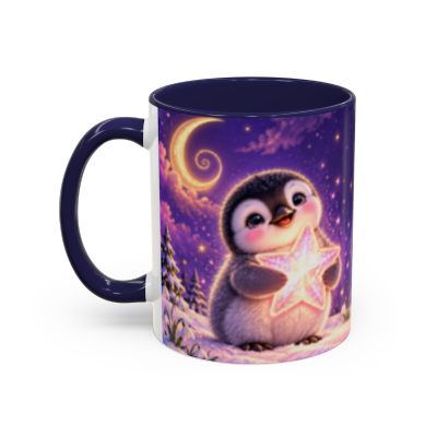 Februarkind Kindertasse Pinguin